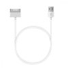 Καλώδιο φόρτισης USB 2.0 με 30 ακίδες για Samsung Galaxy Tab 1/2 10.1/Tab 2 7.0/Note 10.1, Kwmobile, White, Plastic, 19438.02