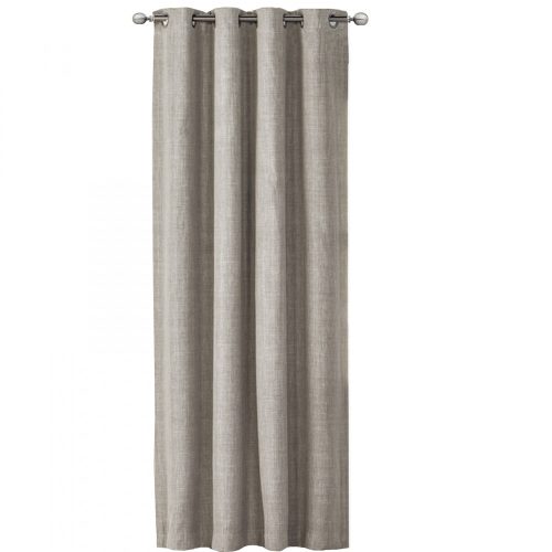 Κουρτίνα Elfie Αδιαφανής με κρίκους Jemidi, 140 x 245 cm, Γκρι, Πολυεστέρας, 55279.25.01