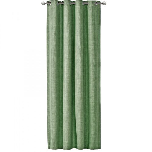 Elfie Αδιαφανής κουρτίνα με κρίκους Jemidi, 140 x 245 cm, Πράσινο, Πολυεστέρας, 55279.79.01