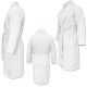 Homelevel Μπουρνούζι Unisex, S, Λευκό, Βιολογικό βαμβάκι, 54845.02.1