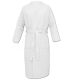Unisex Waffle Pique Bathrobe Homelevel, 3XL, Λευκό, Βιολογικό βαμβάκι, 54916.02.33