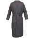 Unisex Waffle Pique μπουρνούζι Homelevel, S, Γκρι, Βιολογικό βαμβάκι, 54916.73.1