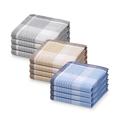 Σετ 12 μαντήλια κοιλιάς Jemidi, 40 x 40 cm, Πολύχρωμο, Βαμβάκι, 55059.08