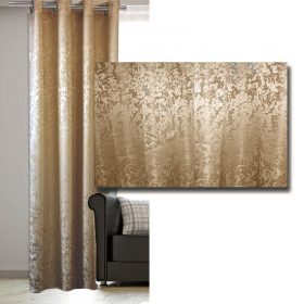   Κουρτίνα Luan Jemidi, 140 x 245 cm, Καφέ, Πολυεστέρας, 55266.34.02