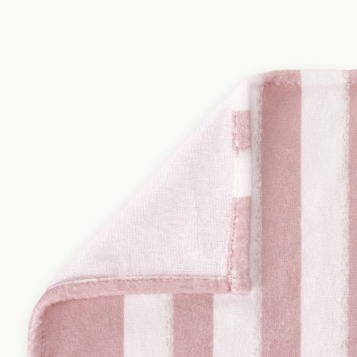 Πετσέτα παραλίας Homelevel, 90 x 180 cm, Ροζ / Λευκό, Βαμβάκι / Πολυεστέρας, 54897.02