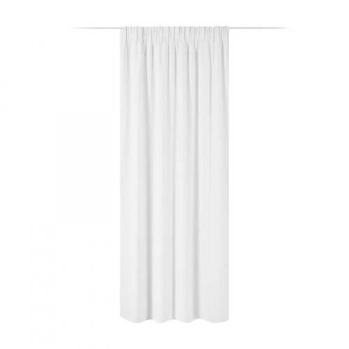 Αδιαφανής κουρτίνα Stella με πλαίσιο Jemidi, 140 x 245 cm, Λευκό, Πολυεστέρας, 55283.02.03