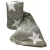 Jemidi μαλακό σεντόνι με αστέρια, 150 x 200 cm, Μπεζ, Πολυεστέρας, 55549.43