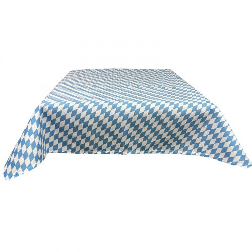 Τετράγωνο τραπεζομάντιλο Jemidi, 90 x 90 cm, μπλε, πολυεστέρας / βαμβάκι, 55318.32