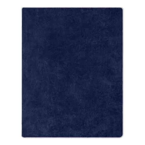 Πετσέτα παραλίας Homelev, 150 x 200 cm, μπλε, βιολογικό βαμβάκι, 54896.19