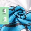 Παιδικό πόντσο μπάνιου Homelevel, 4-7 ετών, Πολύχρωμο, Βιολογικό βαμβάκι, 54931.32.02