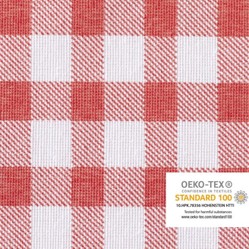 Σετ τραπεζομάντιλο Jemidi και 2 καλύμματα πάγκου, 70 x 240 cm, Κόκκινο, Πολυεστέρας / Βαμβάκι, 55321.09.02