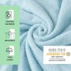 Παιδικό πόντσο μπάνιου Homelevel, 6-9 ετών, Μπλε, Βιολογικό βαμβάκι, 54976.42