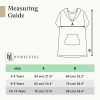 Παιδικό πόντσο μπάνιου Homelevel, 6-9 ετών, Μπλε, Βιολογικό βαμβάκι, 54976.42