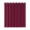 Αδιαφανής κουρτίνα Stella με δακτυλίους Jemidi, 300 x 245 cm, Bordo, Πολυεστέρας, 55288.13.01