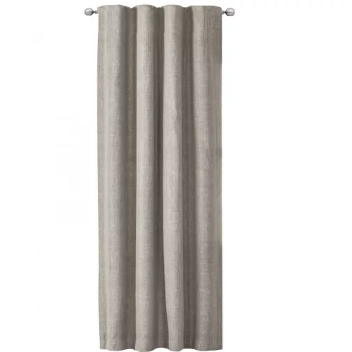 Κουρτίνα Elfie Αδιαφανής με Jemidi valance, 140 x 245 cm, Γκρι, Πολυεστέρας, 55333.25