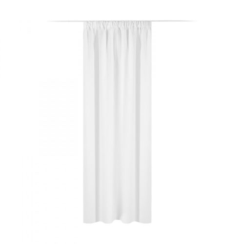 Elfie Αδιαφανής κουρτίνα με πηχάκια Jemidi, 140 x 245 cm, Λευκό, Πολυεστέρας, 55333.02