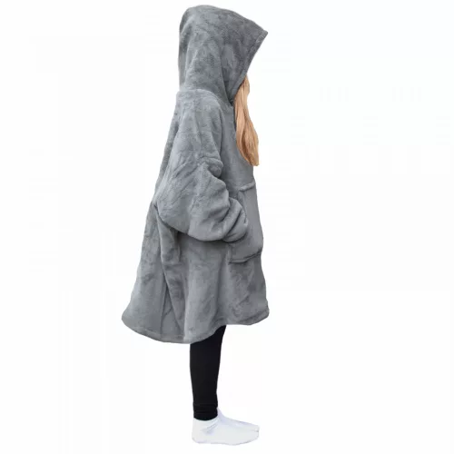 Παιδικό φούτερ Sherpa Jemidi, XL, Γκρι, Πολυεστέρας, 55412.25