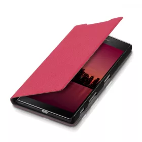   Θήκη για Sony Xperia Z5 Premium, Οικολογικό δέρμα, Ροζ, 35010.08