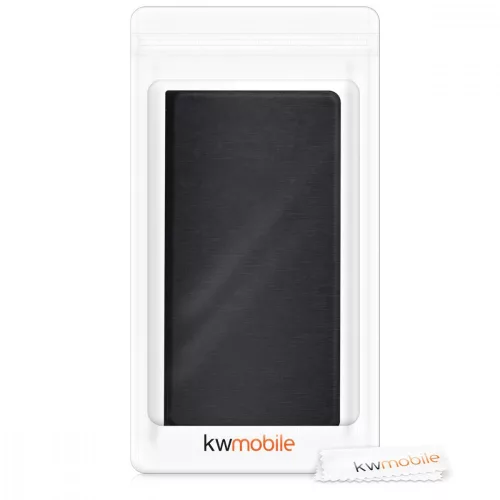 Κάλυμμα για Wiko Fever, Οικολογικό δέρμα, Μαύρο, 35967.01