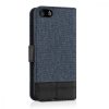 Θήκη για Apple iPhone 5 / iPhone 5s / iPhone SE, Textile, Blue, 35222.17
