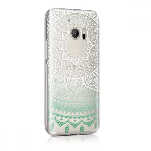 Κάλυμμα για HTC 10, Silicone, Green, 38073.02