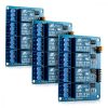 Σετ 3 μονάδων ρελέ με 4 κανάλια 5V για Arduino Raspberry Pi, Kwmobile, Multicolor, Electronic Components, 38814
