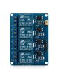 Σετ 3 μονάδων ρελέ με 4 κανάλια 5V για Arduino Raspberry Pi, Kwmobile, Multicolor, Electronic Components, 38814