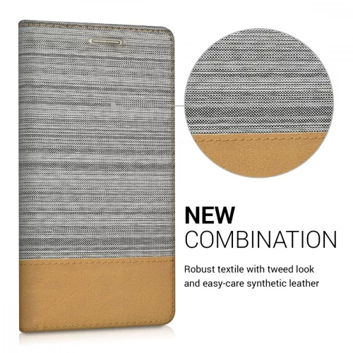 Θήκη για Huawei Honor 4C, Textile, Grey, 35841.03