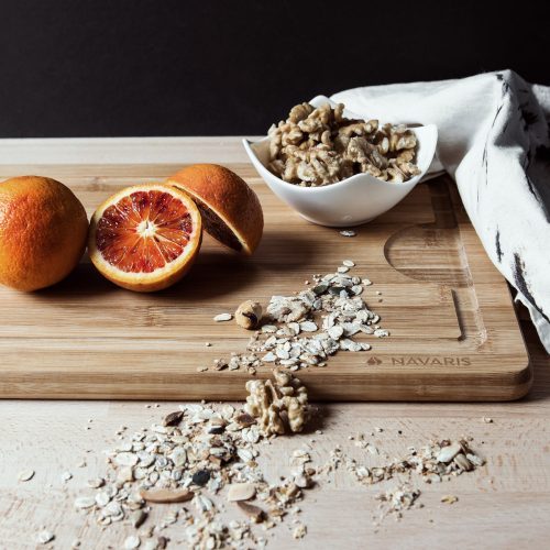 Μπαμπού κόφτης κουζίνας, 35 x 23,5 x 1,8 cm, 39539