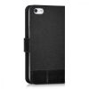Θήκη για Apple iPhone 5 / iPhone 5s / iPhone SE, Textile, Μαύρο, 35222.73