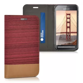   Θήκη για Samsung Galaxy Xcover 3, Textile, Red, 38237.20