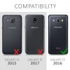 Θήκη για Samsung Galaxy J5 (2016), Οικολογικό δέρμα, Μαύρο, 39806.01