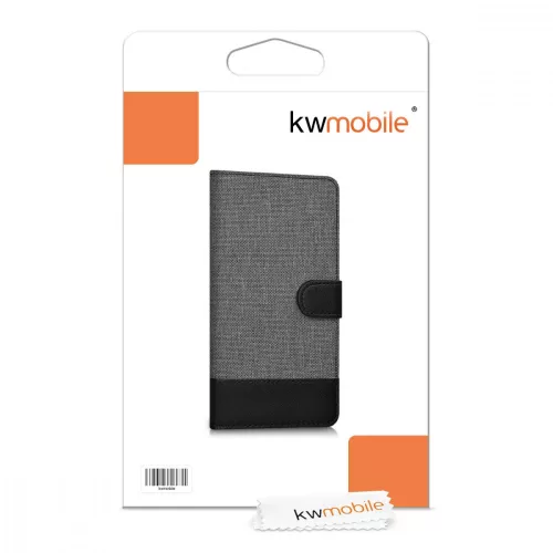 Θήκη για Wiko Freddy, Textile, Grey, 39953.01