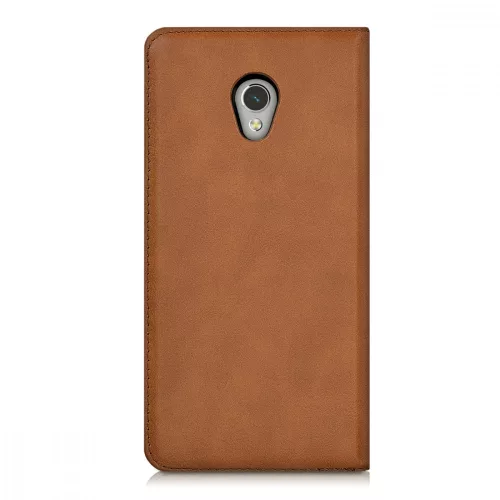 Κάλυμμα για ZTE Blade V7, Οικολογικό δέρμα, Καφέ, 38684.83