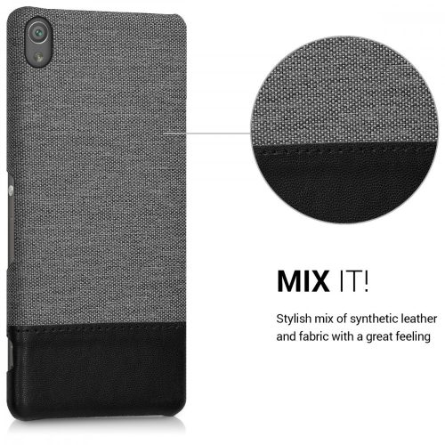 Θήκη για Sony Xperia XA, Textile, Grey, 40421.22