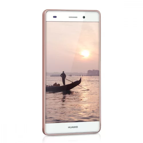 Θήκη για Huawei P8 Lite, Σιλικόνη, Ροζ χρυσό, 40471.81
