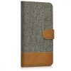 Θήκη για Samsung Galaxy A5 (2017), Textile, Grey, 40709.19