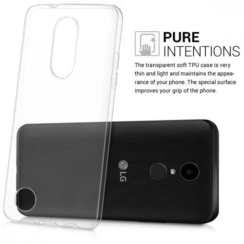 Θήκη για LG K4 (2017), Silicone, Transparent, 40771.03