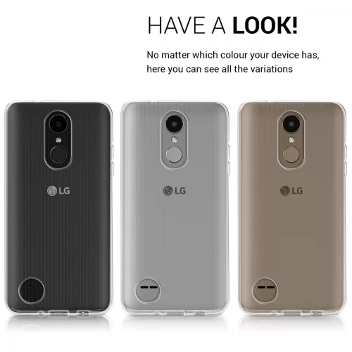 Θήκη για LG K4 (2017), Silicone, Transparent, 40771.03