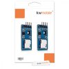Σετ 2 μονάδων ανάγνωσης καρτών Micro SD 5V, Kwmobile, Μπλε, Ηλεκτρονικά εξαρτήματα, 40811