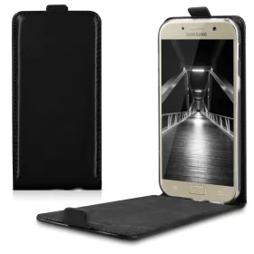   Κάλυμμα για Samsung Galaxy A5 (2017), Eco leather, Μαύρο, 40878.01
