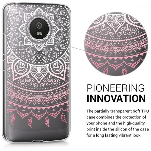 Θήκη για Motorola Moto G5, Silicone, Pink, 41084.01