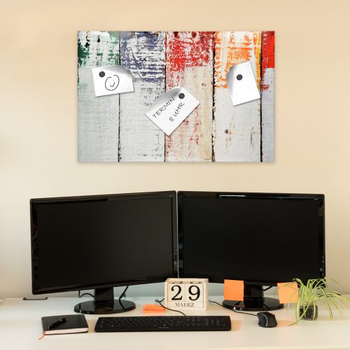 Navaris μαγνητική πλακέτα, MDF, 60 x 40 cm, μαρκαδόρος, μαγνήτες, 41129