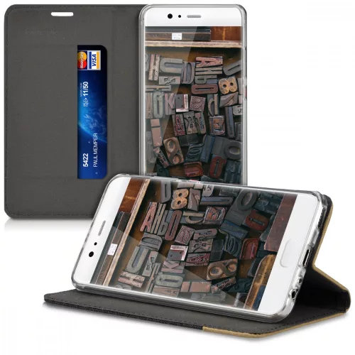 Κάλυμμα για Huawei P10, Textile, Brown, 41401.01