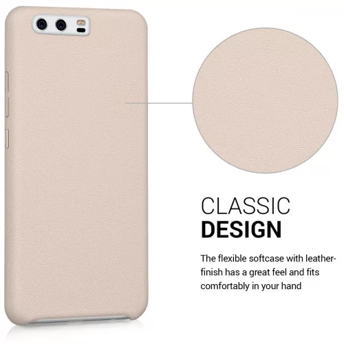 Θήκη Huawei P10, Οικολογικό δέρμα, Ροζ, 41402.10
