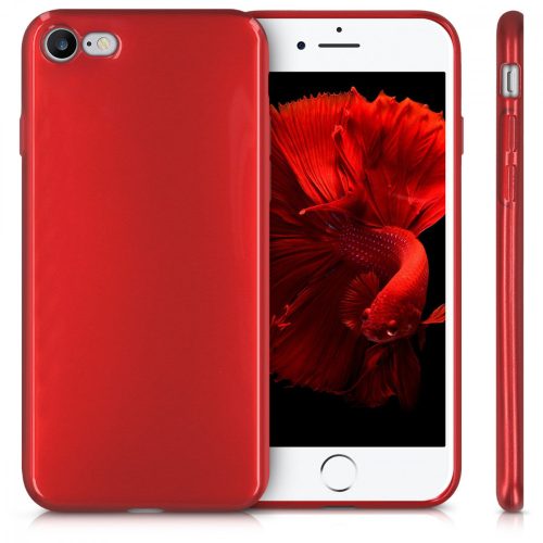 Θήκη για Apple iPhone 8 / iPhone 7 / iPhone SE 2, Silicone, Red, 40152.09