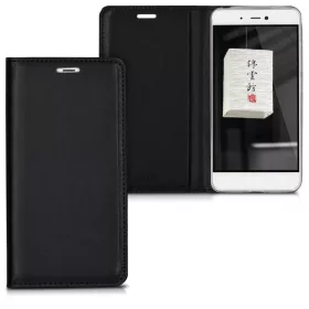   Θήκη για Xiaomi Mi 5s, Οικολογικό δέρμα, Μαύρο, 41527.01