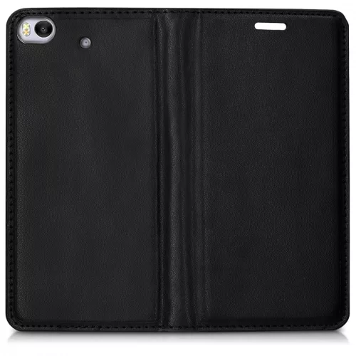 Θήκη για Xiaomi Mi 5s, Οικολογικό δέρμα, Μαύρο, 41527.01