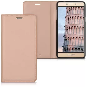   Κάλυμμα για Coolpad Modena 2, Οικολογικό δέρμα, Ροζ, 40293.81