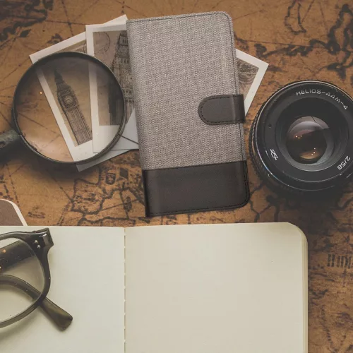 Θήκη Elephone S7, Textile, Grey, 41672.22